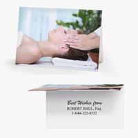 50 x Personalised Head Massage Card - National Pens