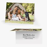 50 x Personalised Family Camping Card - National Pens