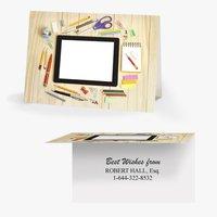 50 x Personalised Stationery Card - National Pens