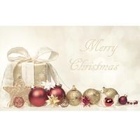 50 x personalised merry christmas card national pens