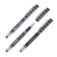 50 x personalised pens blues stylus pen national pens