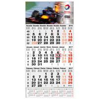 50 x personalised super ra 3 months wall calendar national pens