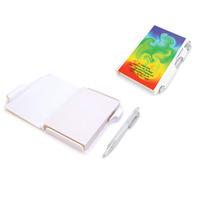 50 x Personalised Plastic Cover Note Pad - National Pens