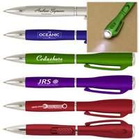 50 x Personalised Pens Flashlight Pen - National Pens