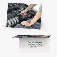50 x Personalised Engine Card - ...