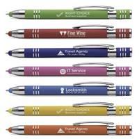 50 x Personalised Pens Maya Soft Touch Stylus pen - National Pens