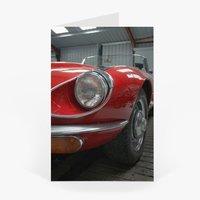 50 x personalised classic car card national pens