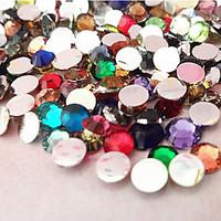 5000PCS Mixs Color Flatback Resin Gems 3mm Handmade DIY Craft Material/Clothing Accessories