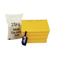 50 Litre Grit Bin and 25kg Salt Kit 389115