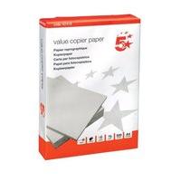 500 sheets white 5 star a4 ream wrapped fsc value copier paper