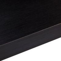 50mm B&Q Designer Black (Aeon) Square Edge Kitchen Breakfast Bar (L)2m (D)900mm