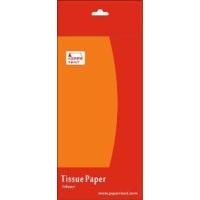 50.7cm x 66.4cm Orange Tissue Paper Pack