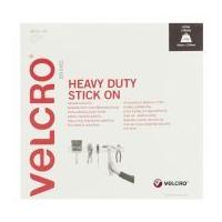 50mm Velcro Heavy Duty Stick On Hook & Loop Tape White