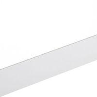 50mm B&Q Designer White (Aeon) Square Edge Kitchen Worktop (L)3m (D)600mm