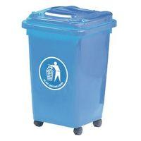 50 litre wheeled bin blue