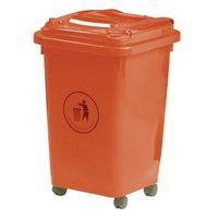 50 litre wheeled bin red