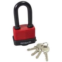 50mm long shackle weatherproof padlock