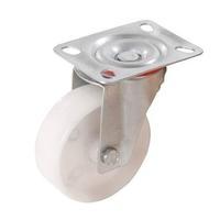 50mm White Polypropylene Caster Swivel