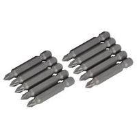50mm 10pk Cr-v Screwdriver Bits