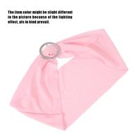 50PCS Wedding Decorations Elastic Spandex Chair Cover Sashes Bows Elastic Chair Bands With Buckle Slider Sashes Bows 7 Colors