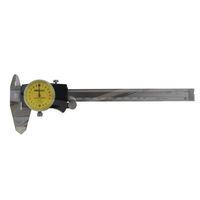 505 730 Dial Caliper Yellow Face 150mm