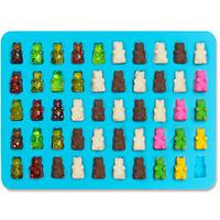 50 Cavity Silicone Gummy Bear Chocolate Mold Candy Maker Ice Tray Jelly Moulds Random Color