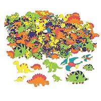 500 Dinosaur Foam Stickers for Kids Crafts