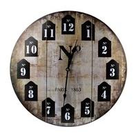 50Cm Antique Tag Style Wall Clock