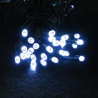 50 LED White Solar Lights