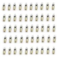 50pcs g4 24led smd3014 90 110lm warm whitewhite dc12v led bi pin light ...