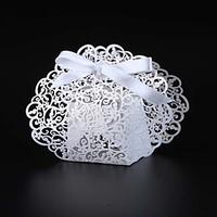 50pcs/lots Laser cut cut lace wedding favor box candy box party gift box