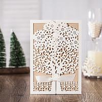 50pcslot white vintage laser cut luxury flora wedding invitations card ...