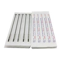 50pcs sterile stainless steel tattoo needles 25 7m1 25 9m1