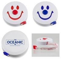 50 x Personalised Smiley Face Tape Measure - National Pens