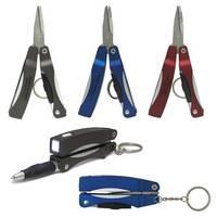 50 x Personalised 3 function pocket tool with key chain - National Pens
