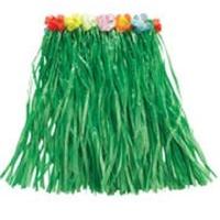 50cm Green Hawaiian Hula Skirt