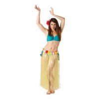 50cm Natural Hawaiian Hula Skirt Fancy Dress Costume Accessory