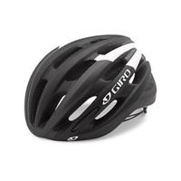 50-63cm Black & White Giro Foray 2017 Road Helmet