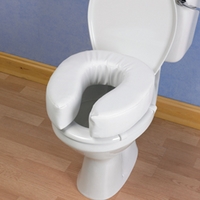 50mm Padded Raised Toilet Seat