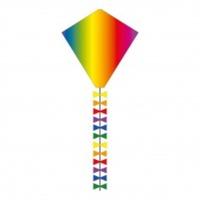 50cm Classic Diamond Rainbow Kite