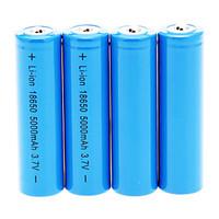 5000mAh 18650 Battery (4pcs)