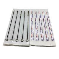 50PCS Sterile Stainless Steel Tattoo Needles 25 7F 25 9RS