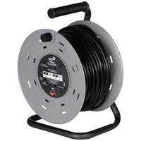 50m 13a 4skt Heavy Duty Cable Reel W/thermal Cut