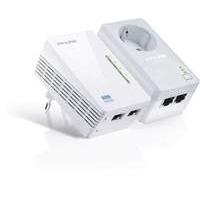 500m Wifi Powerline Kit With Ac Pass Thru And 2 Ports