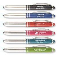 50 x personalised stylus rainbow sky pen national pens