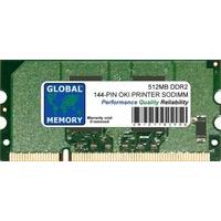 512MB DDR2 Sodimm Memory Ram for Oki MC361 / MC561 & C330 / C530 / C610 / C711 / C831 / C841 Series Printers (70061901 , 01182908)