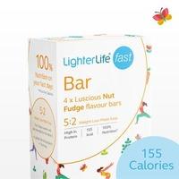 5:2 LighterLife Fast Nut Fudge Bar X4