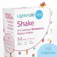 5:2 LighterLife Fast Strawberry Shake X4