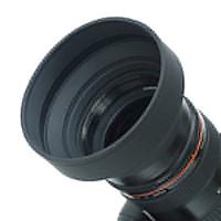 52mm Rubber Lens Hood for Wide angle, Standard, Telephoto Lens