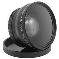 52MM 0.45x Wide Angle Lens Macro Lens for Cannon D5000 D5100 D3100 D7000 D3200 D80 D90 DSLR Camera